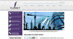 Desktop Screenshot of floretgroup.com
